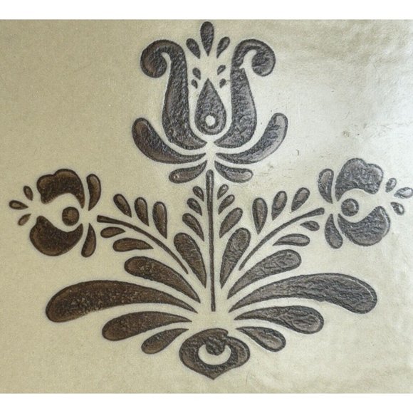 Pflatzgraff Village Tan/brown Serving Platter 13  5/8”x 9  1/2” Vintage 1977 USA - Picture 11 of 12